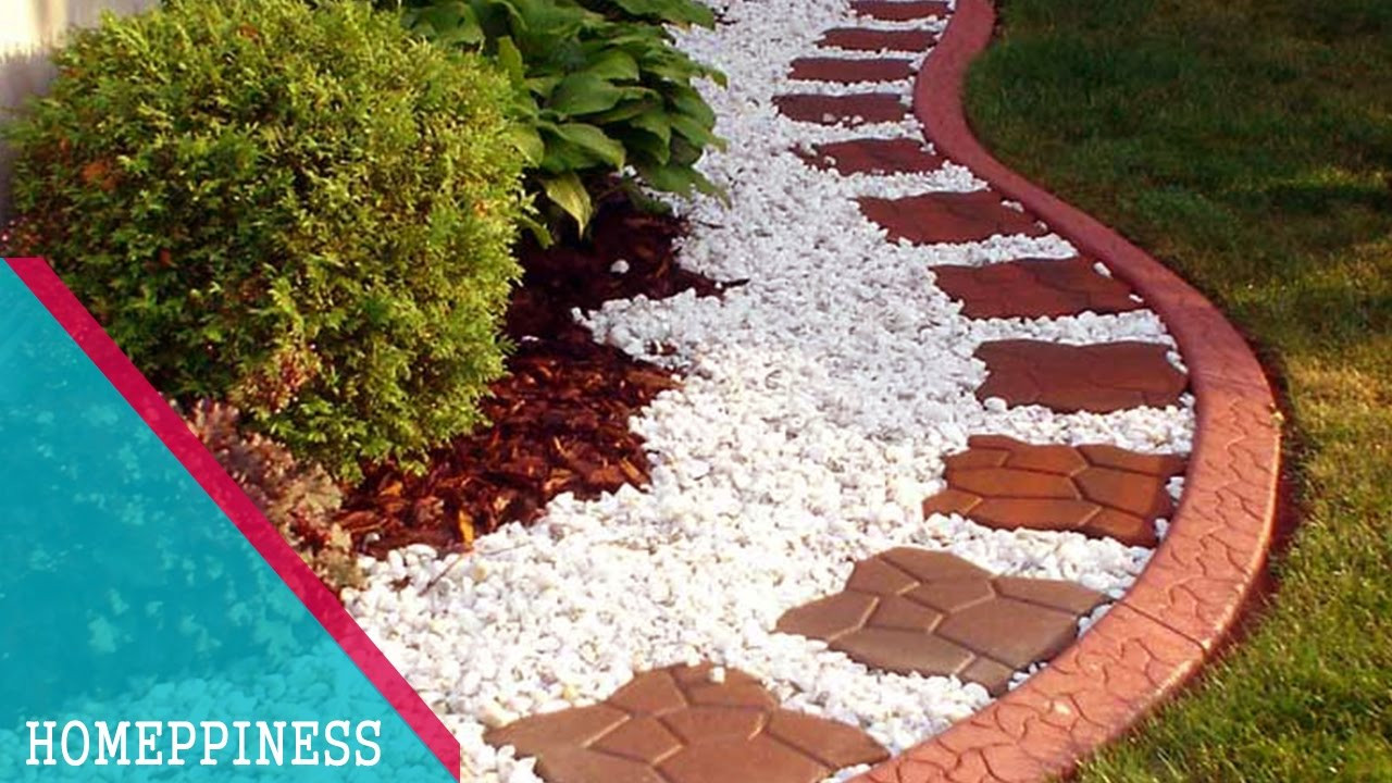 Landscape Edging Stones
 MUST WATCH With These 25 Stone Garden Edging Ideas