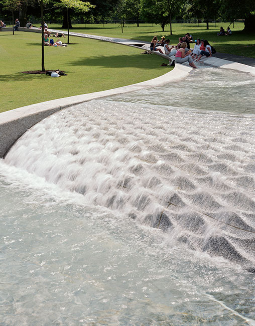 Landscape Fountain Architecture
 Diana Princess of Wales Memorial Fountain by Gustafson