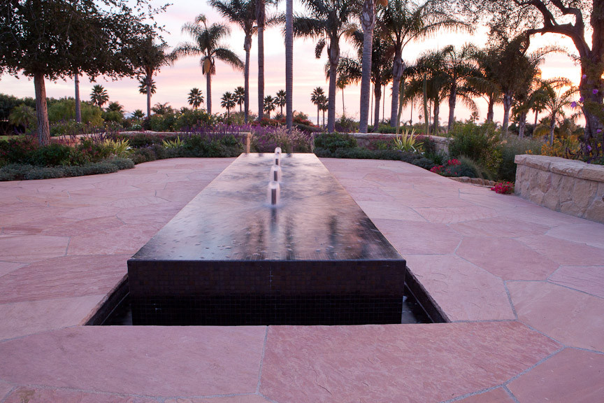 Landscape Fountain Architecture
 Water Feature Ideas for Santa Barbara Landscapes