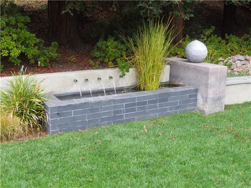 Landscape Fountain Architecture
 Modern Outdoor Fountains & Ideas Landscaping