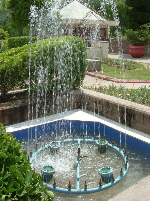 Landscape Fountain Architecture Unique Garden Fountains