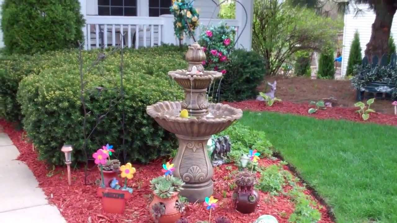 Landscape Fountain Front Yards
 2013 Front Yard Fountain