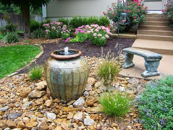 Landscape Fountain Ideas
 Small Garden Fountains Suggestions – hometyler