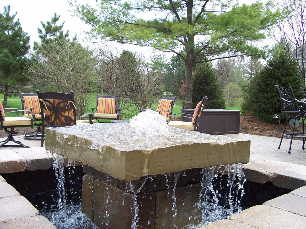 Landscape Fountain Plan
 Water features Anderson Greenscapes