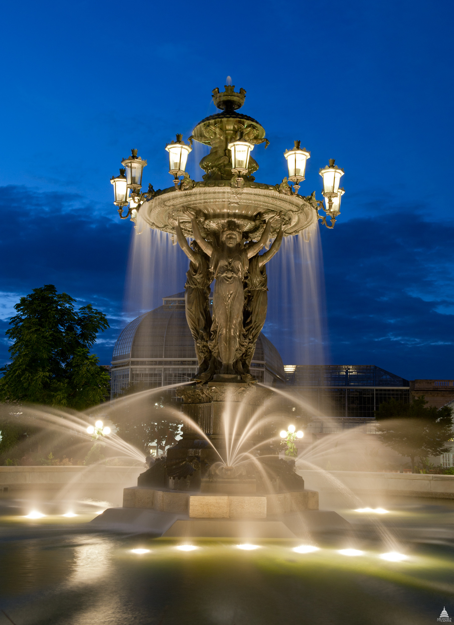Landscape Fountain Public
 Bartholdi Fountain