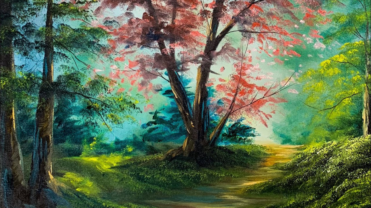Landscape Oil Paintings
 Free Lesson Landscape Painting Tutorial