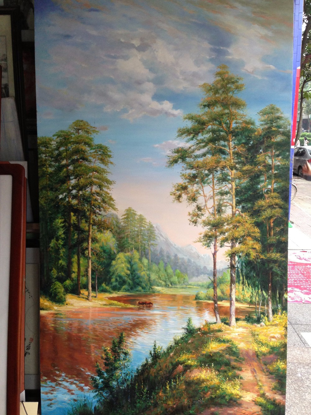 Landscape Oil Paintings
 Wholesale Handmade Oil Painting Classic Landscape Painting
