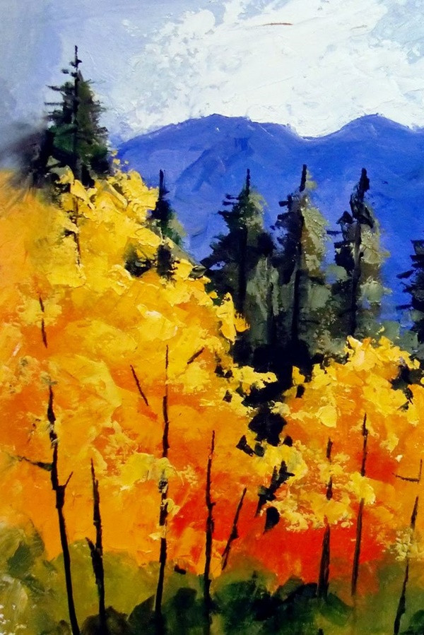 Landscape Painting Easy
 60 Easy And Simple Landscape Painting Ideas