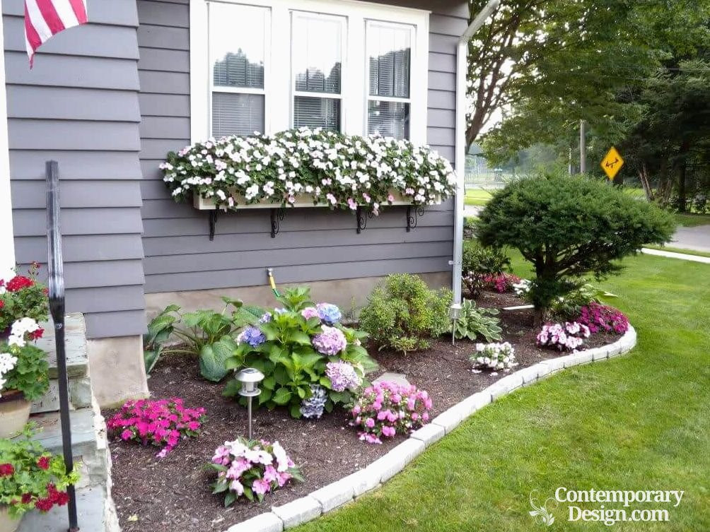 Landscape Pictures Front House
 Easy landscaping ideas for front of house