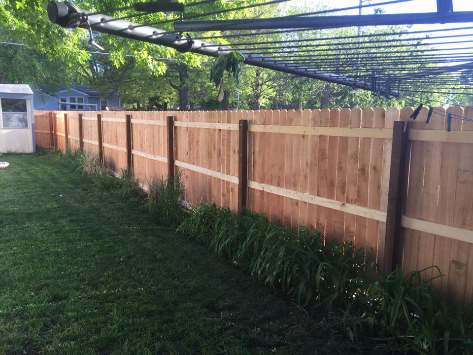 Landscape Timber Fence
 Services