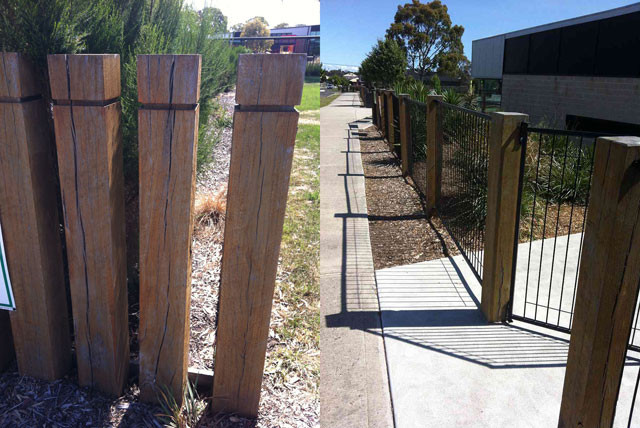 Landscape Timbers For Fence Post
 Australian Hardwood Timber Supplier