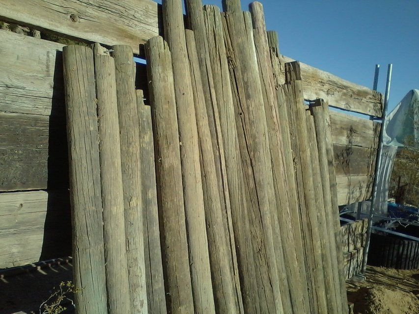 Landscape Timbers For Fence Posts
 21 old & rustic looking landscape timbers Great for fence