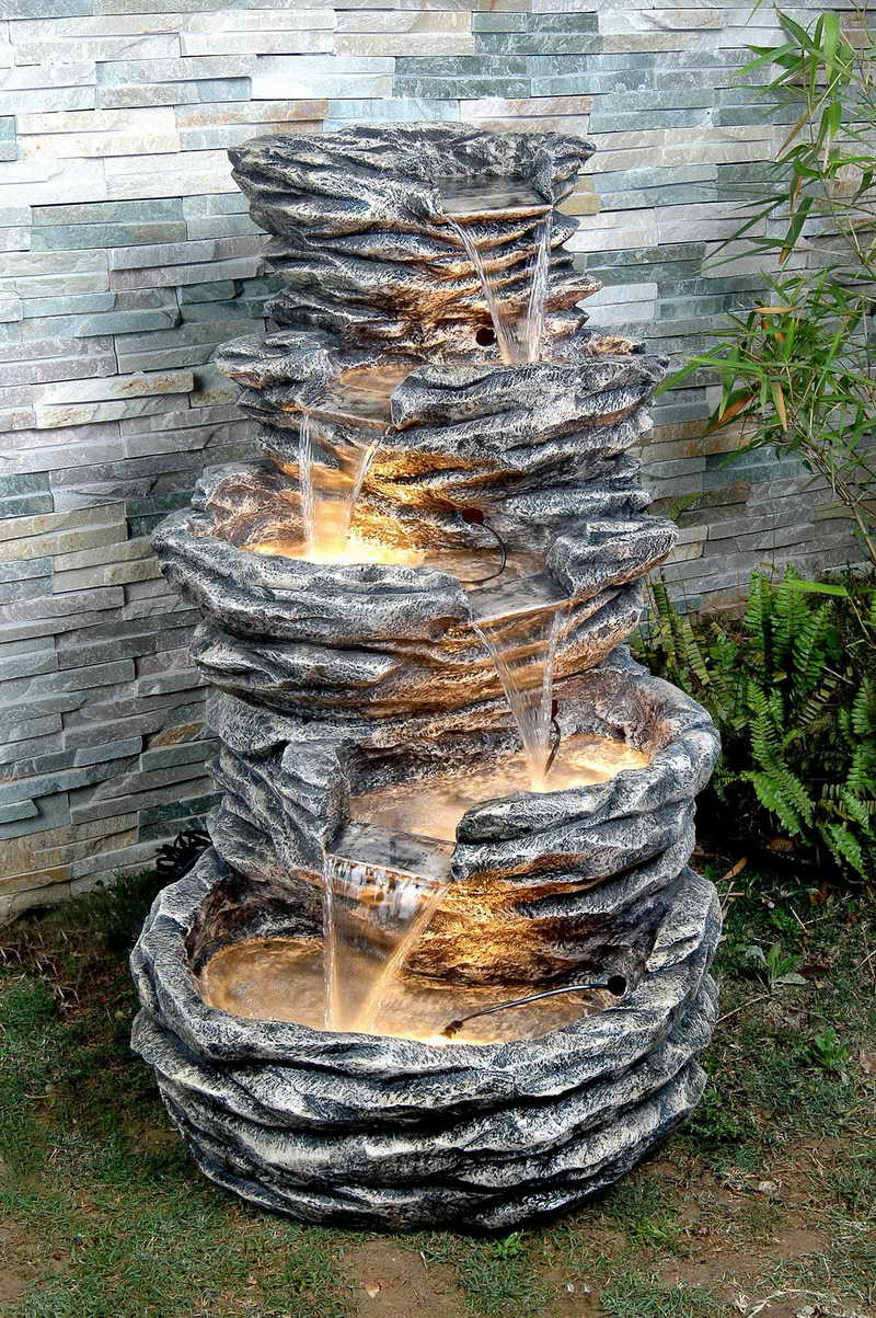Landscape Water Fountains
 Guidelines of How to Landscape Water Features for Home