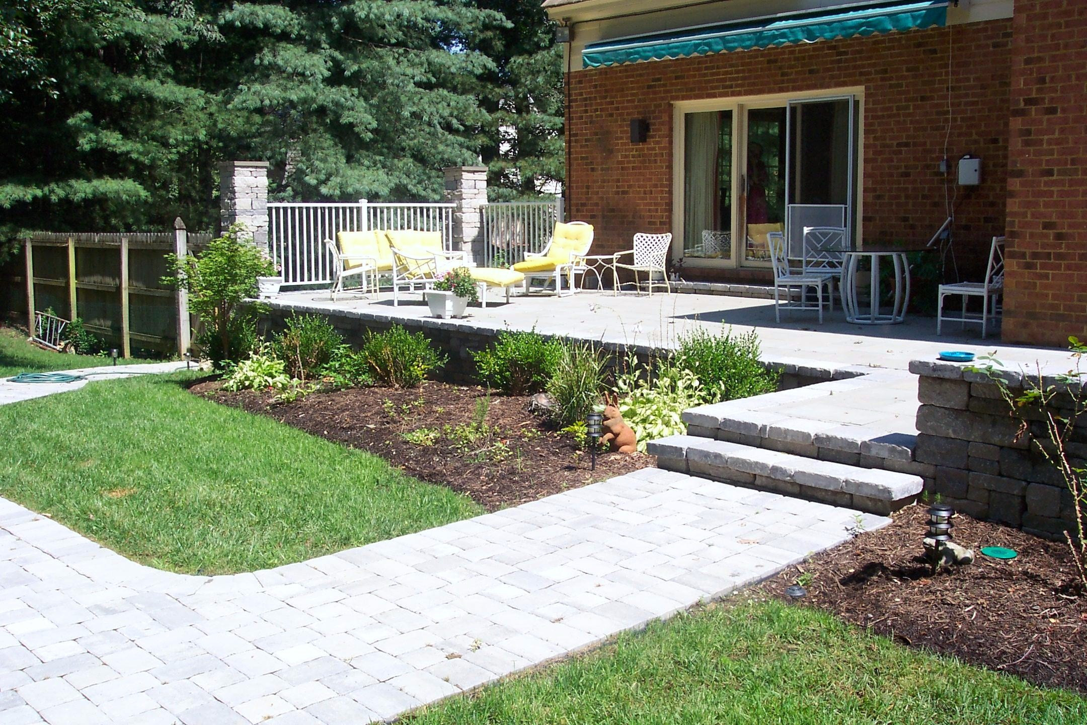 Landscaping Around Concrete Patio
 Ask the Landscape Guy