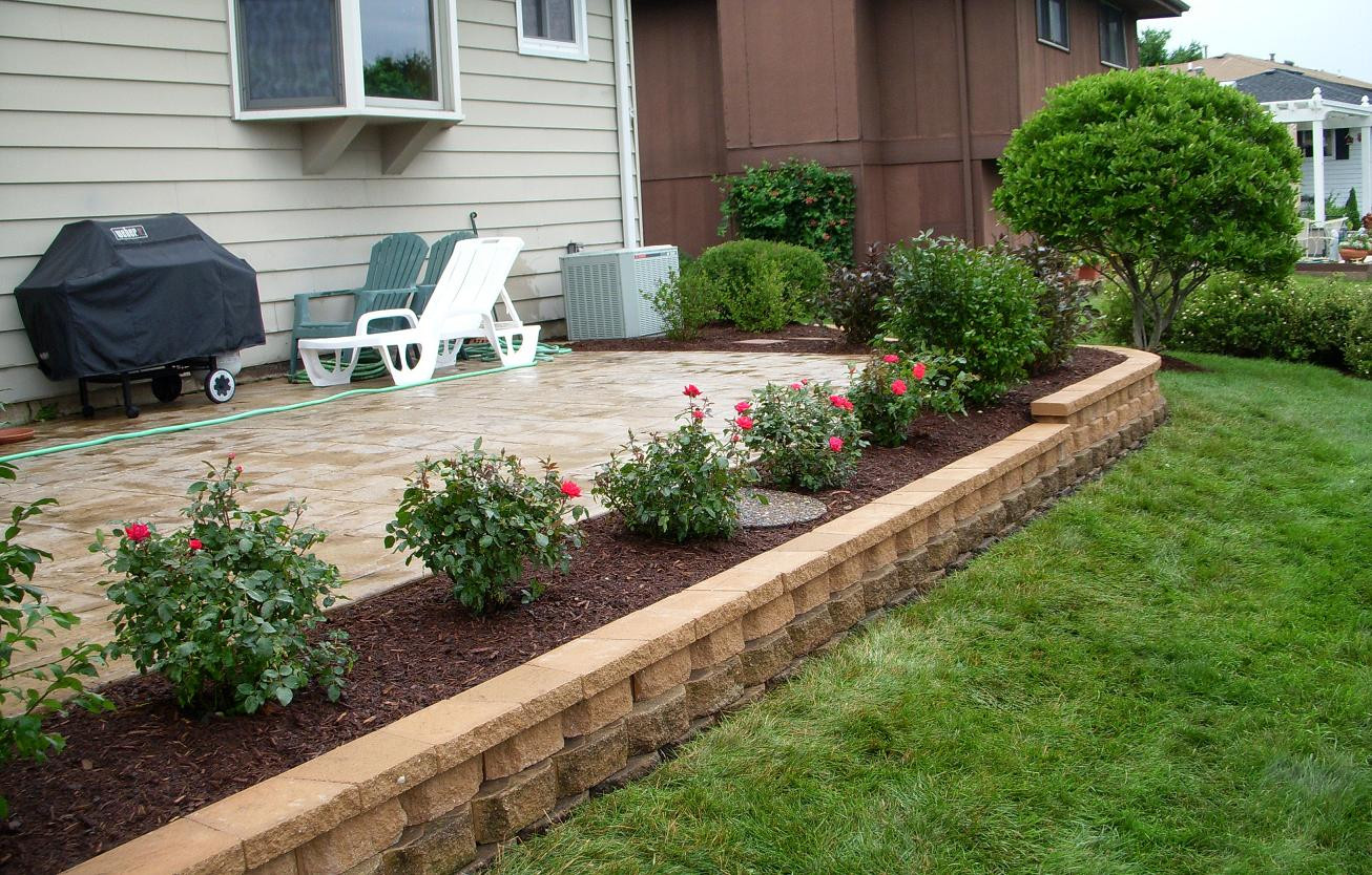 Landscaping Around Concrete Patio
 Landscaping Ideas Around Concrete Patio Stamped Designs