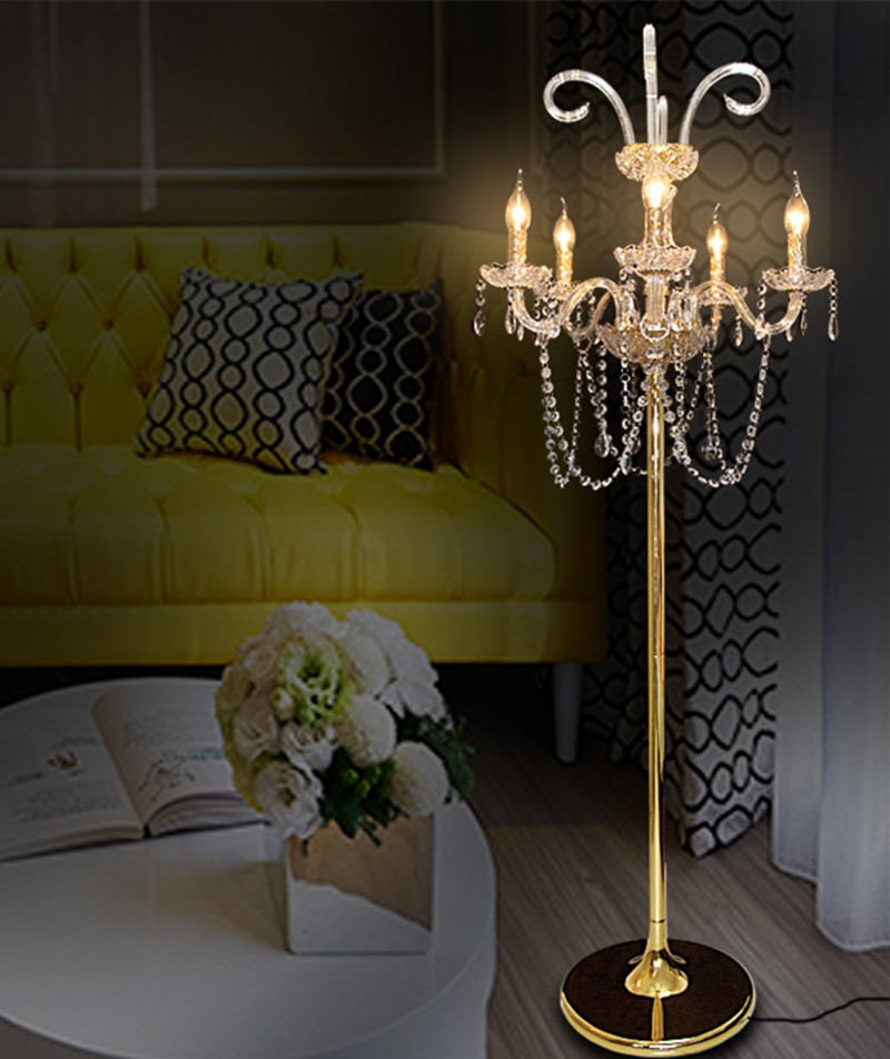 Large Living Room Lamps
 gold floor Lamp for living room Wedding fixture