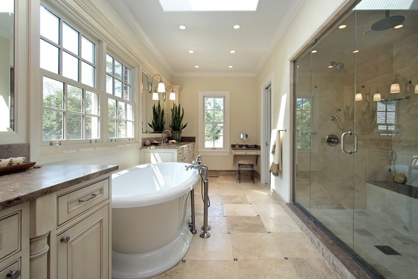 Large Master Bathroom
 57 Luxury Custom Bathroom Designs & Tile Ideas Designing