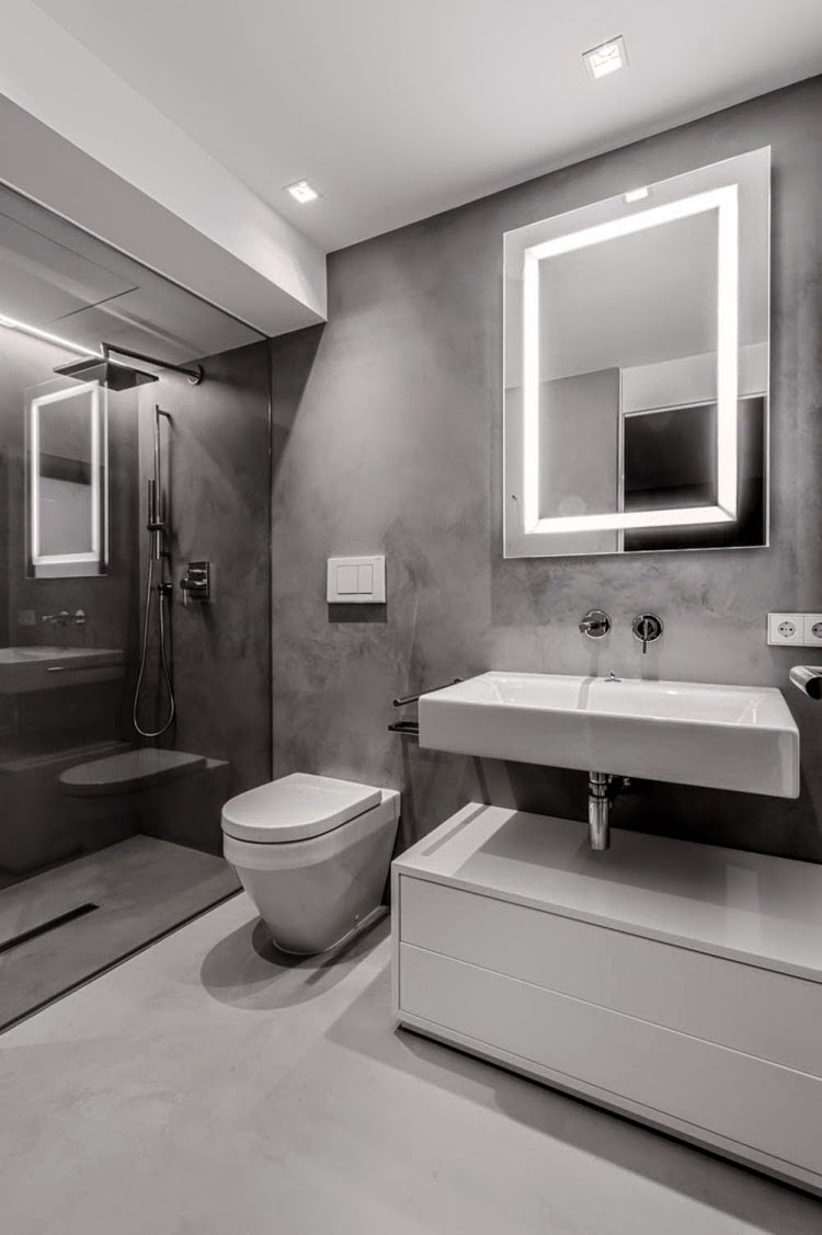 Led Bathroom Light Bulbs
 Elegant modern bathroom lighting ideas LED bathroom