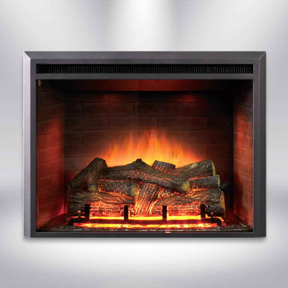 Led Electric Fireplace Insert
 Dynasty Fireplaces 35 in LED Electric Fireplace Insert in