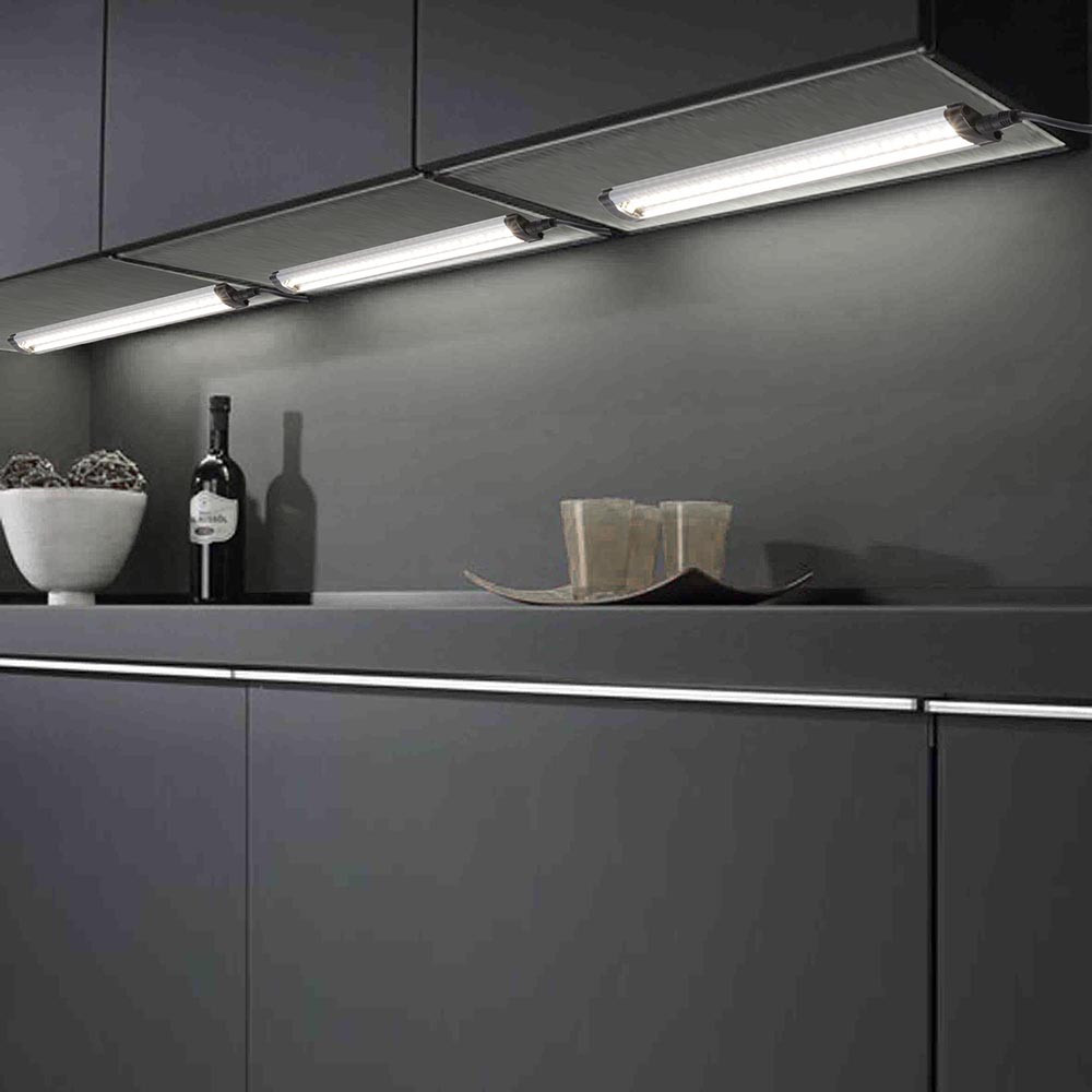 Led Kitchen Under Cabinet Lighting
 3pcs Kitchen Under Cabinet Shelf Counter LED Light Bar