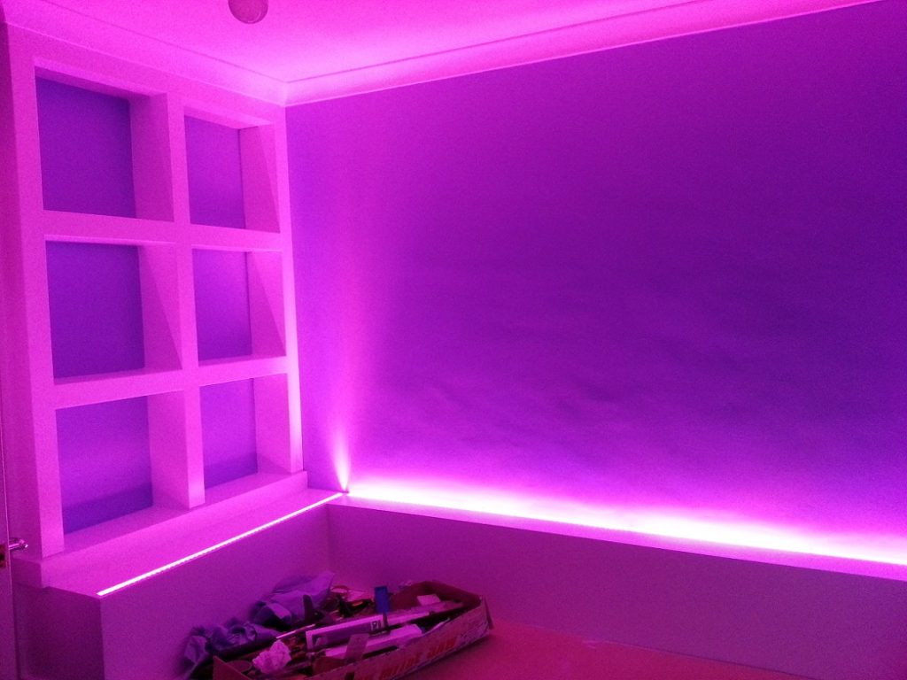 Led Light Bedroom
 RGB tape used for bedroom LED lights