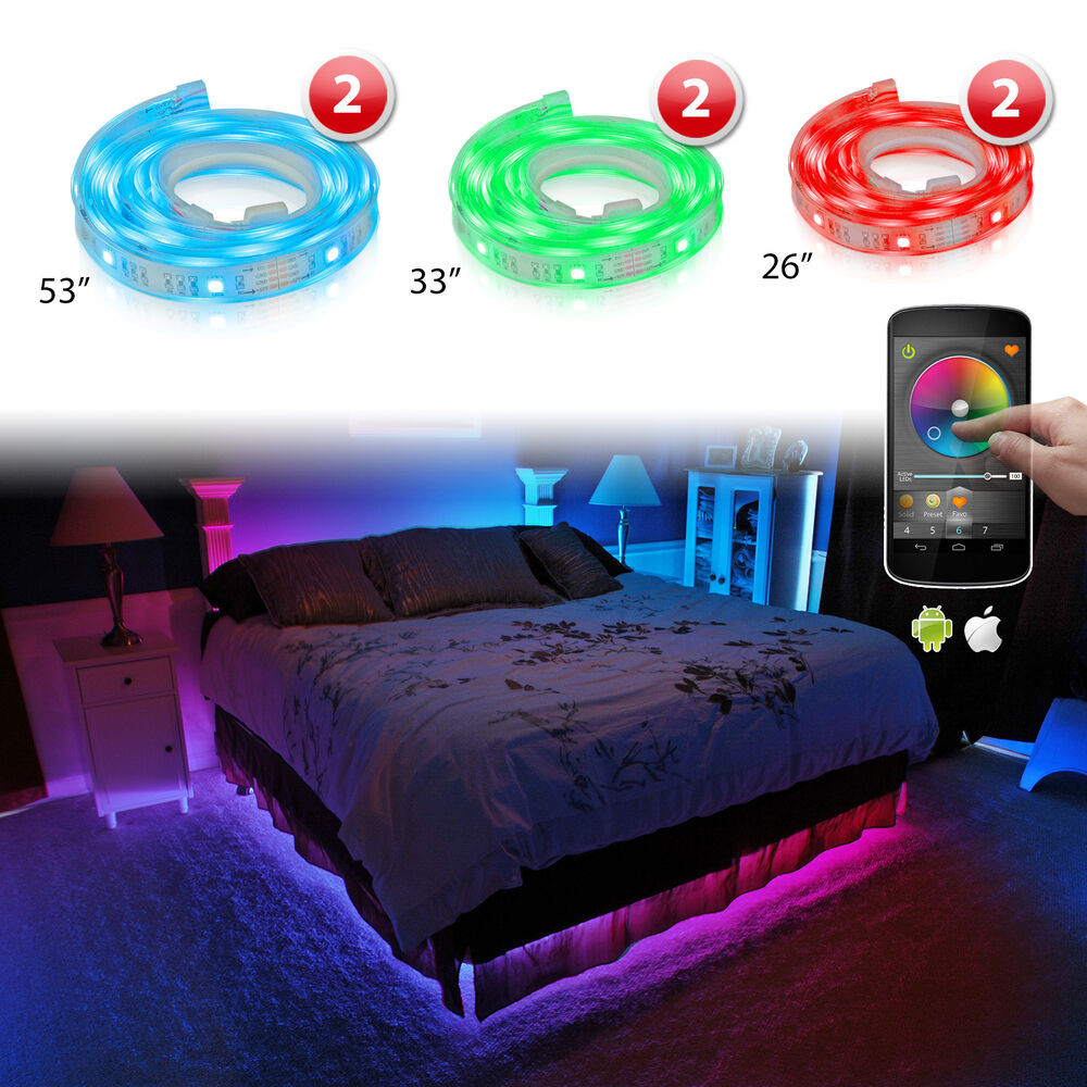 Led Light Bedroom
 iOS Android WiFi Bedroom Ambient Dream Color LED Strip