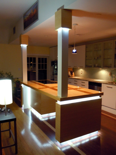 Led Light For Kitchen
 LED Kitchen Island Lighting Contemporary Kitchen St
