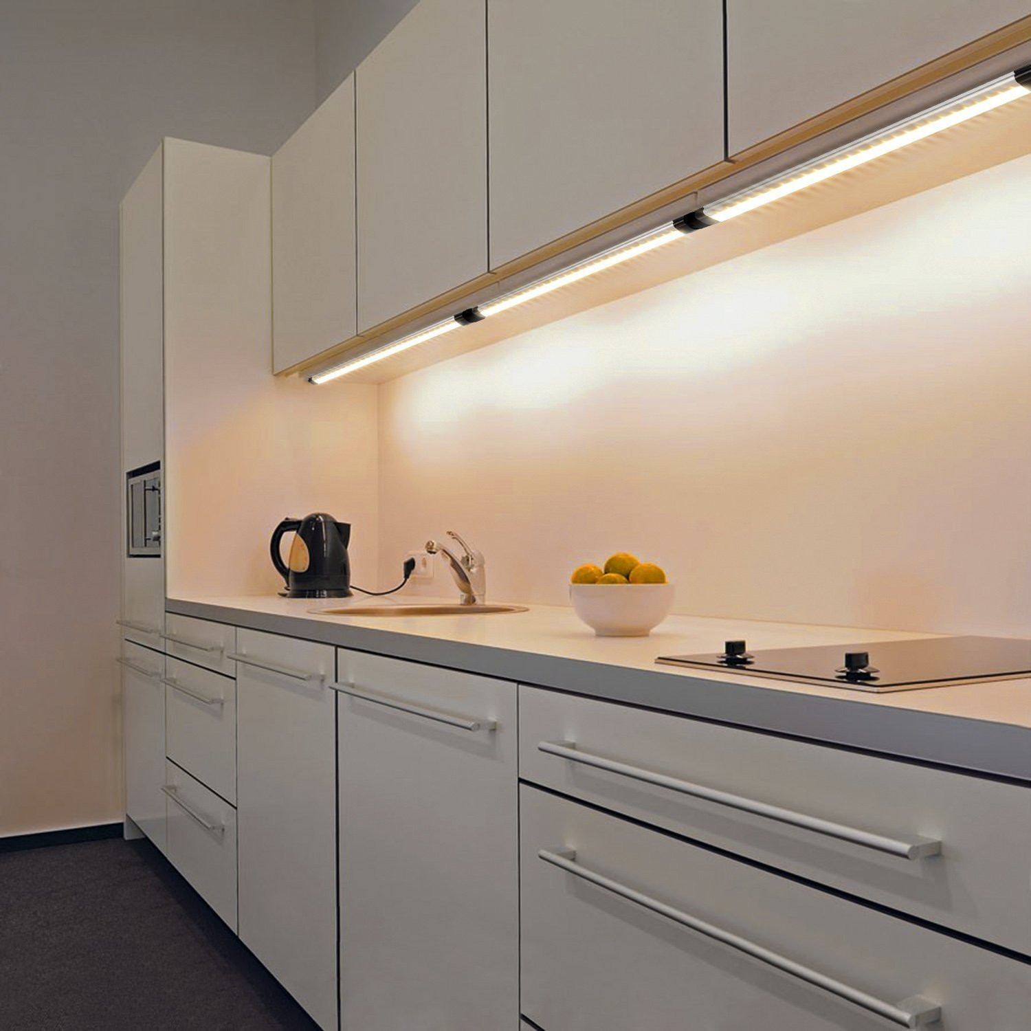 Led Lighting Under Cabinet Kitchen
 Galleon Albrillo LED Under Cabinet Lighting Dimmable