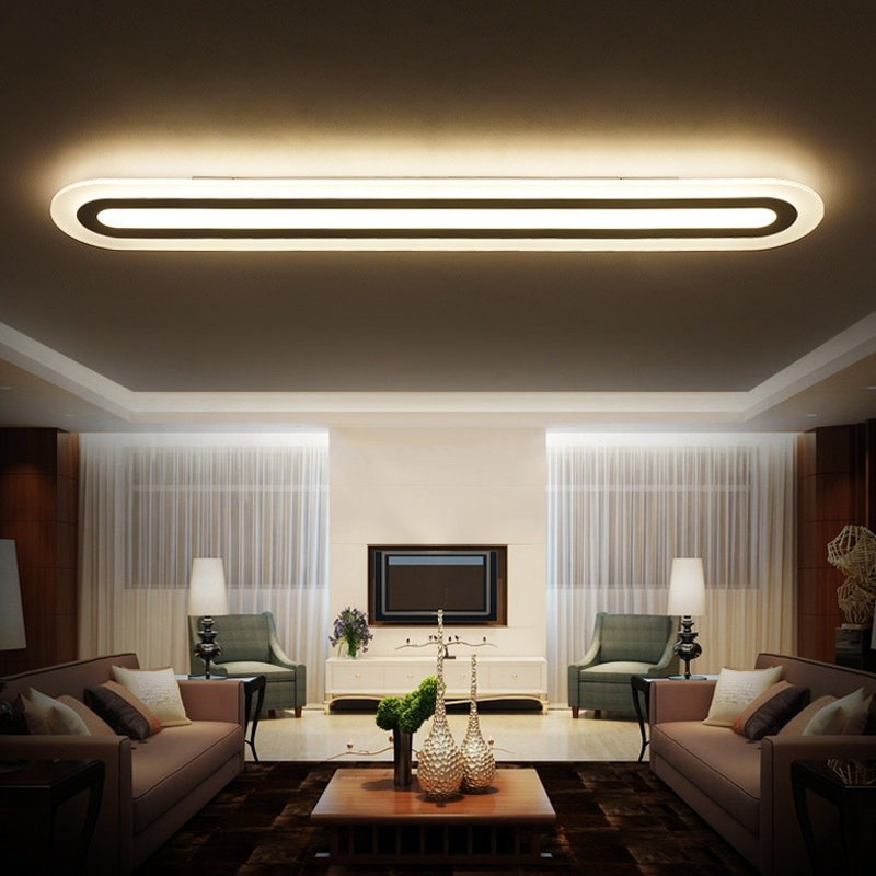 Led Strip Lights Living Room
 Aliexpress Buy Strip Acrylic LED ceiling light Home