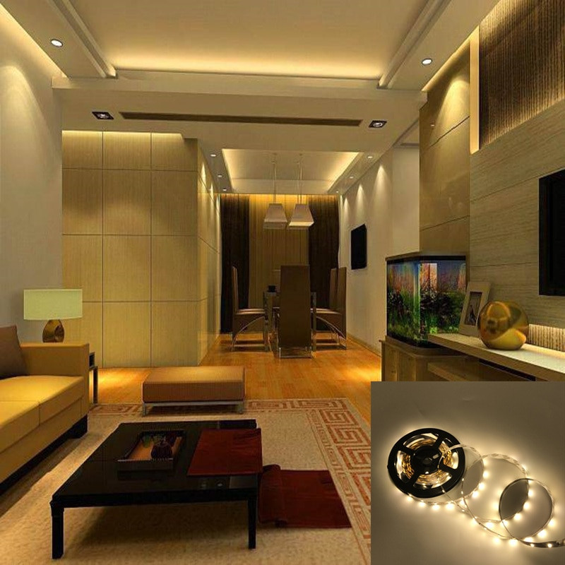 Led Strip Lights Living Room
 LED Strip SMD 3528 DC12V 60LEDs m 5m lot Flexible LED