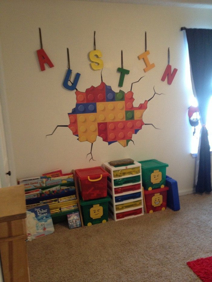 Lego Kids Room
 Lego themed bedroom ideas – The Owner Builder Network