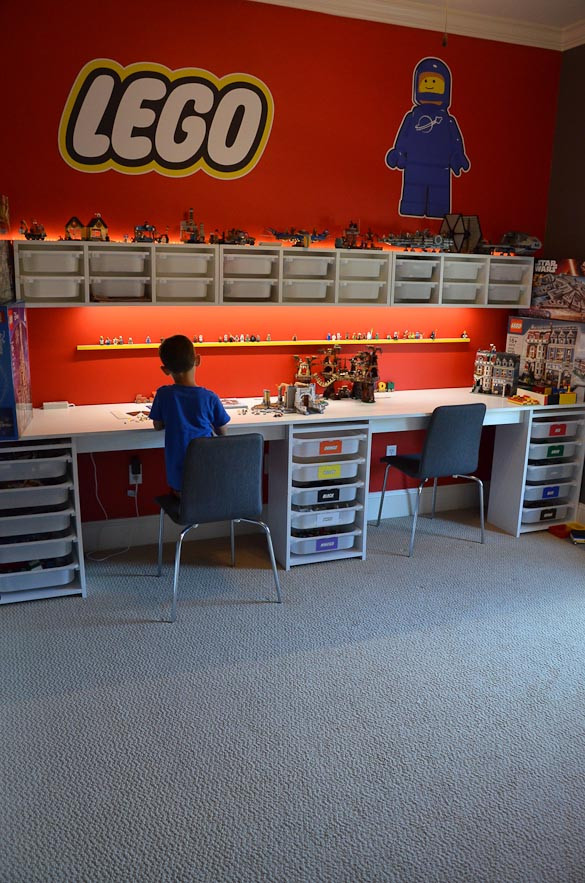 Lego Kids Room
 LEGO Room and LEGO Desk
