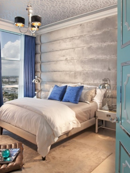 Light Blue And Gray Bedroom
 47 Beautiful Blue And Gray Bedrooms DigsDigs