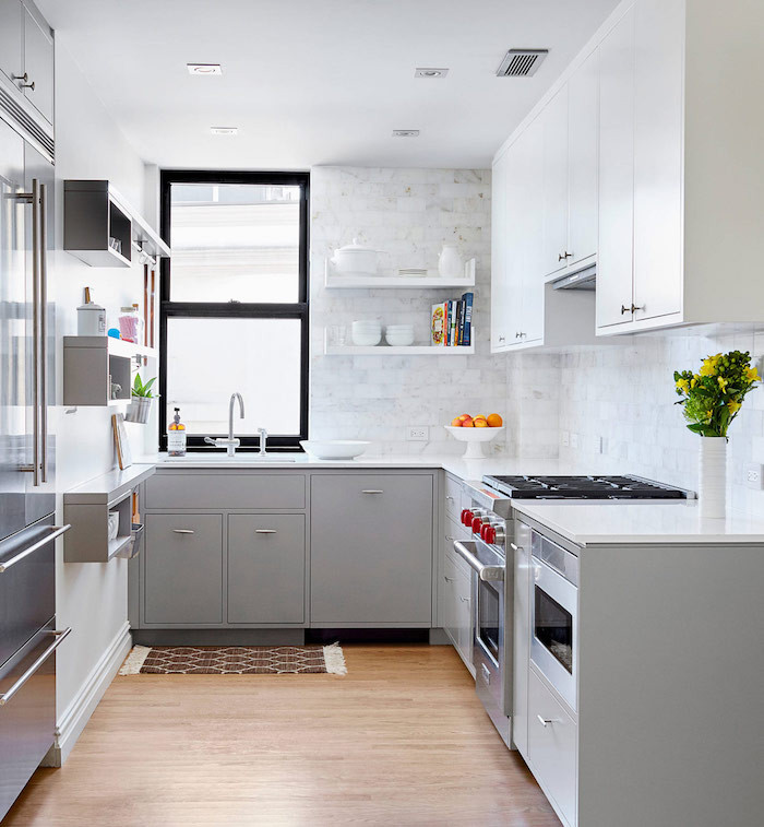Light Gray Subway Tile Kitchen
 1001 Ideas for Stylish Subway Tile Kitchen Backsplash