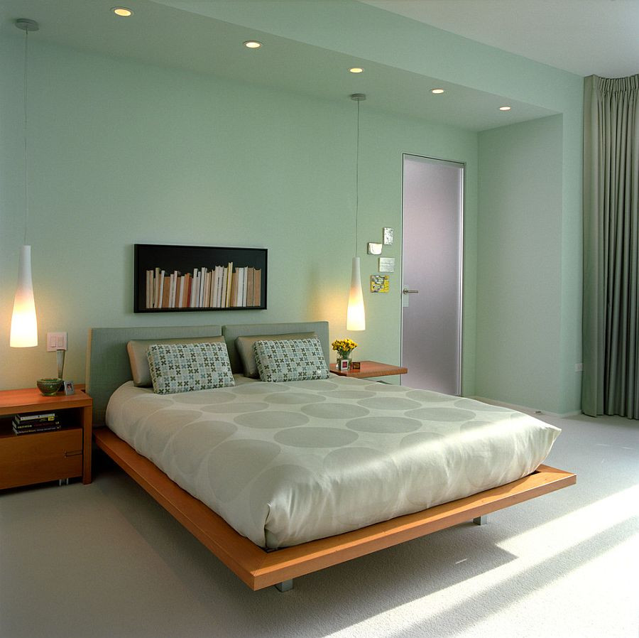 Light Green Bedroom Walls
 25 Chic and Serene Green Bedroom Ideas