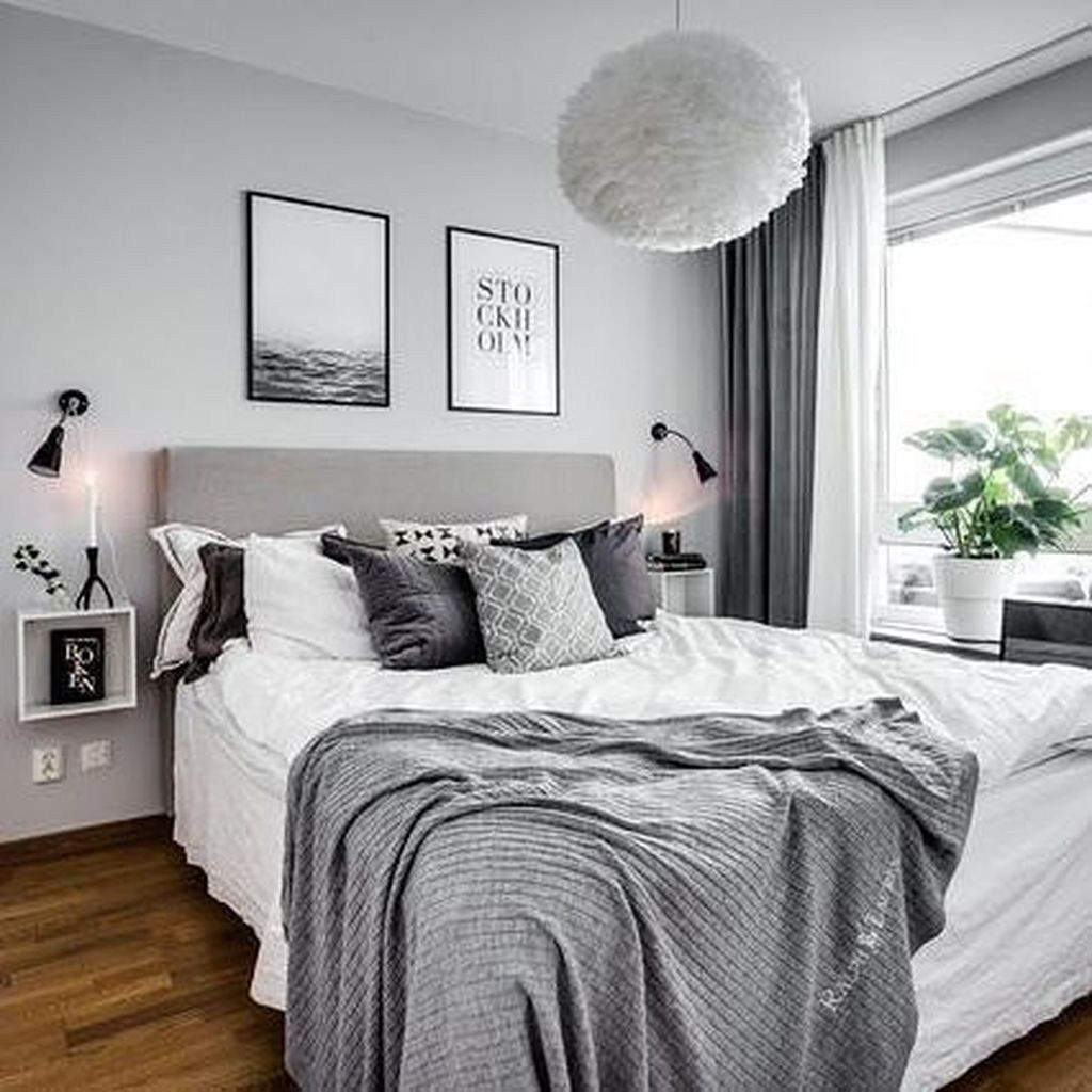 Light Grey Bedroom Walls Best Of Cozy Master Bedroom Decorating Ideas 34 1024×1024