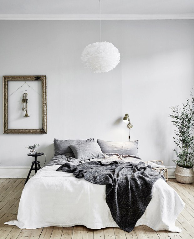 Light Grey Bedroom Walls
 40 Minimalist Bedroom Ideas Less is More