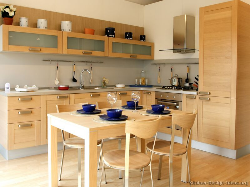 Light Kitchen Cabinet Ideas
 of Kitchens Modern Light Wood Kitchen