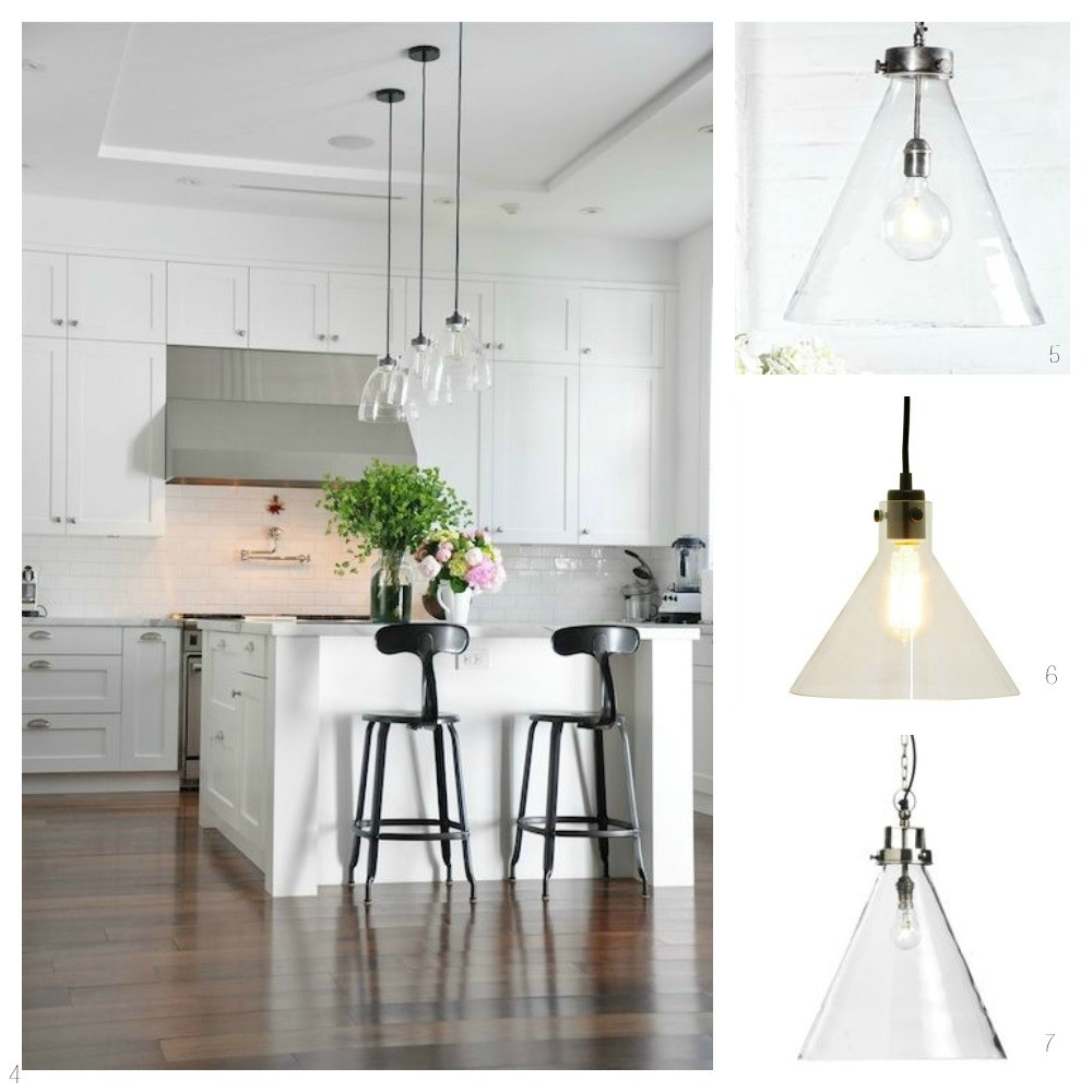Light Pendants Kitchen
 Glass Pendant Lights for the Kitchen DIY Decorator