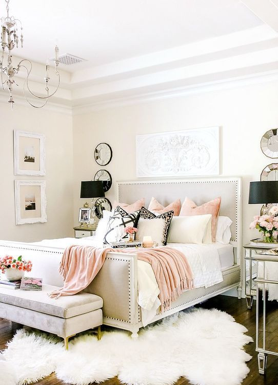 Light Pink Bedroom
 23 Gorgeous Ideas To Design A Glam Bedroom DigsDigs