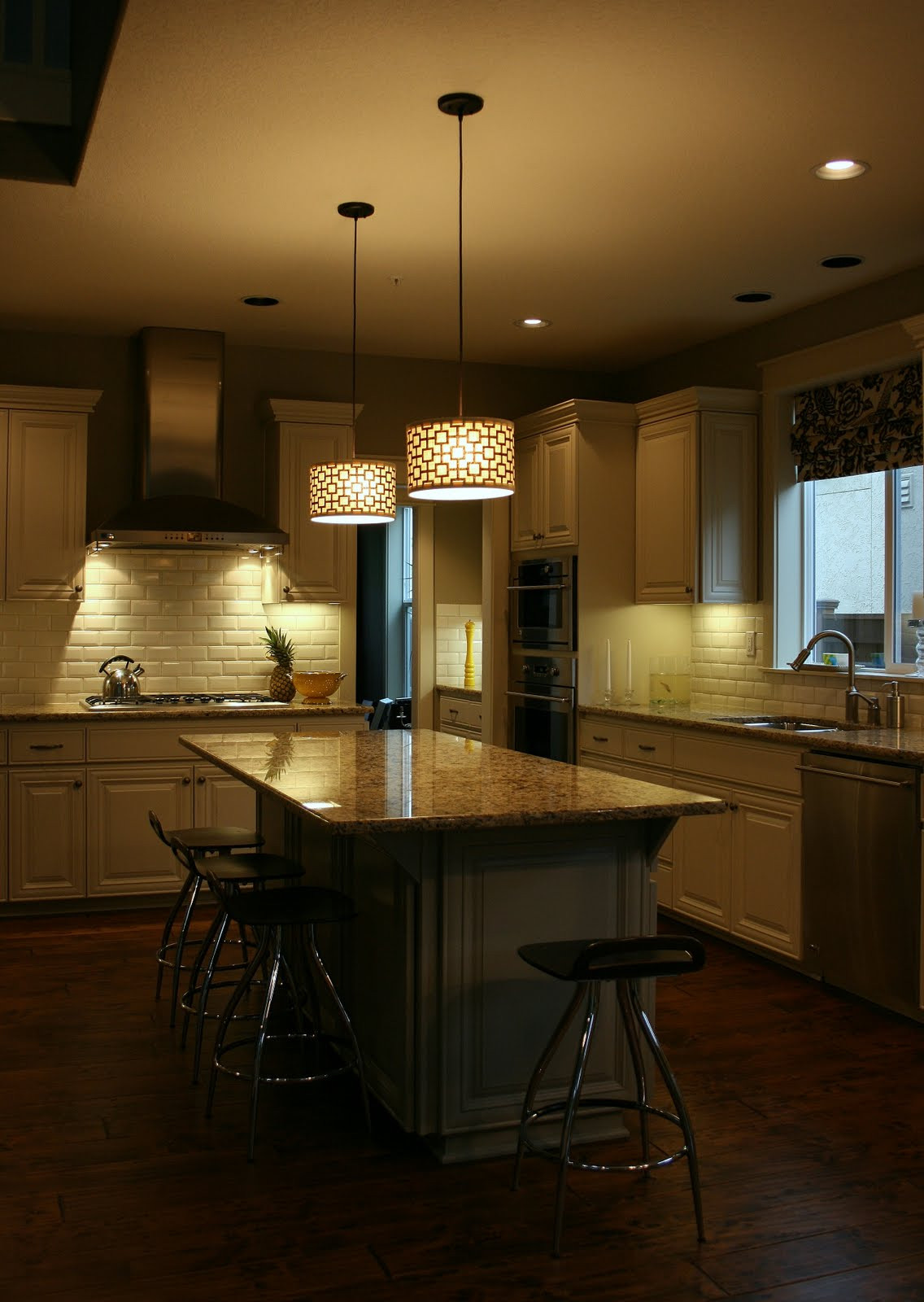 Lighting Fixtures For Kitchen Islands
 Kitchen Island Lighting System with Pendant and Chandelier