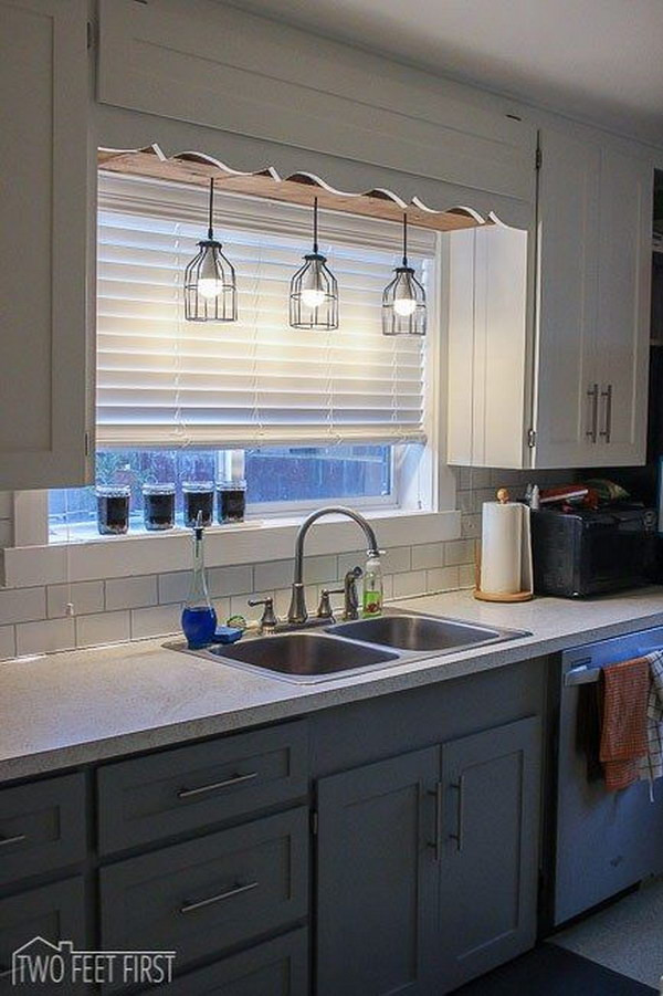 Lighting For Above Kitchen Sink
 30 Awesome Kitchen Lighting Ideas 2017