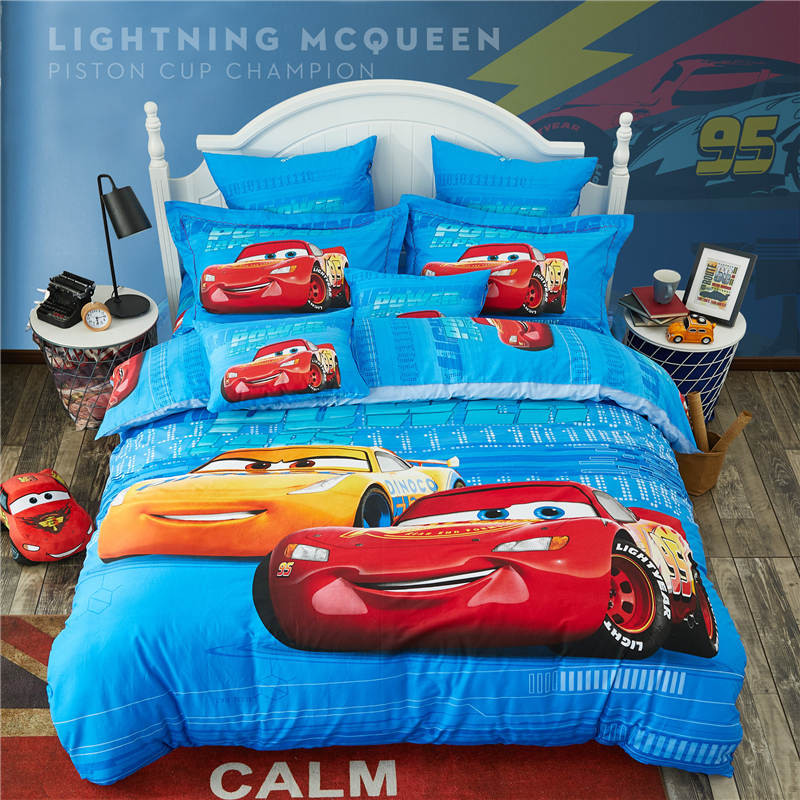 Lightning Mcqueen Bedroom
 lightning Mcqueen cars pillowcases 3D bedroom decor