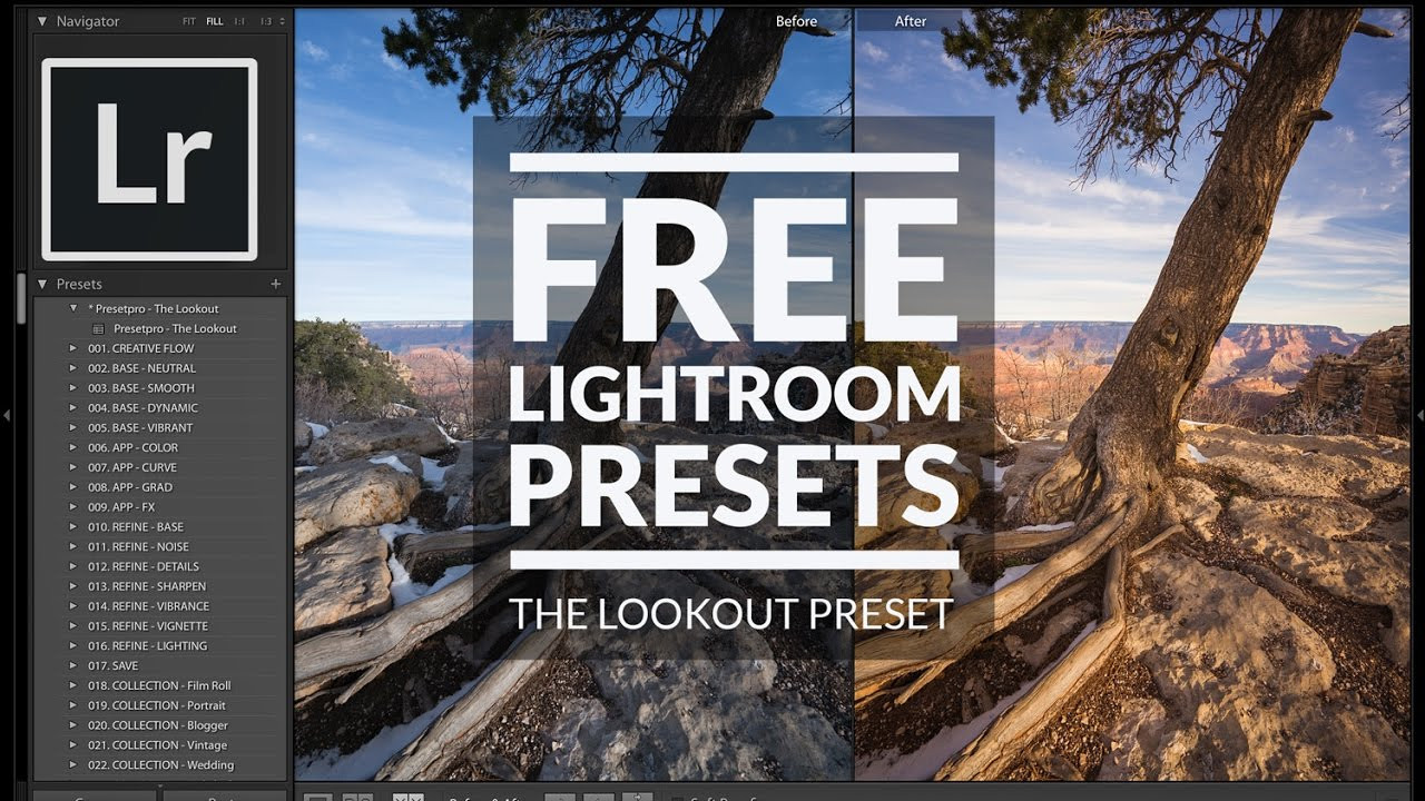 Lightroom Landscape Presets
 Free Lightroom Preset for Landscape graphy