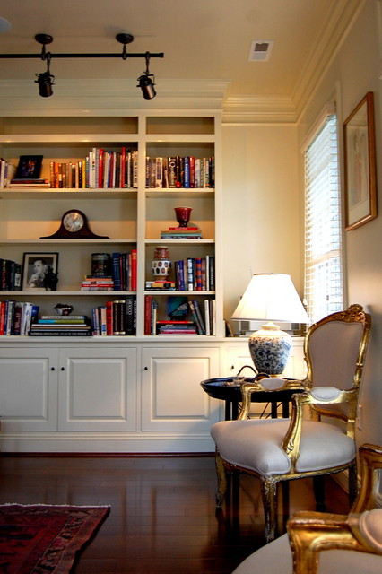Living Room Bookshelves Ideas
 Custom built in bookcase Traditional Living Room