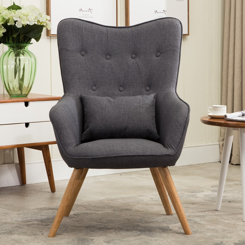 Living Room Chair Styles Elegant Aliexpress Buy Mid Century Modern Style Armchair