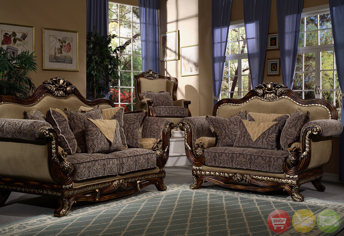 Living Room Chair Styles
 Victorian Inspired Formal Living Room Sets