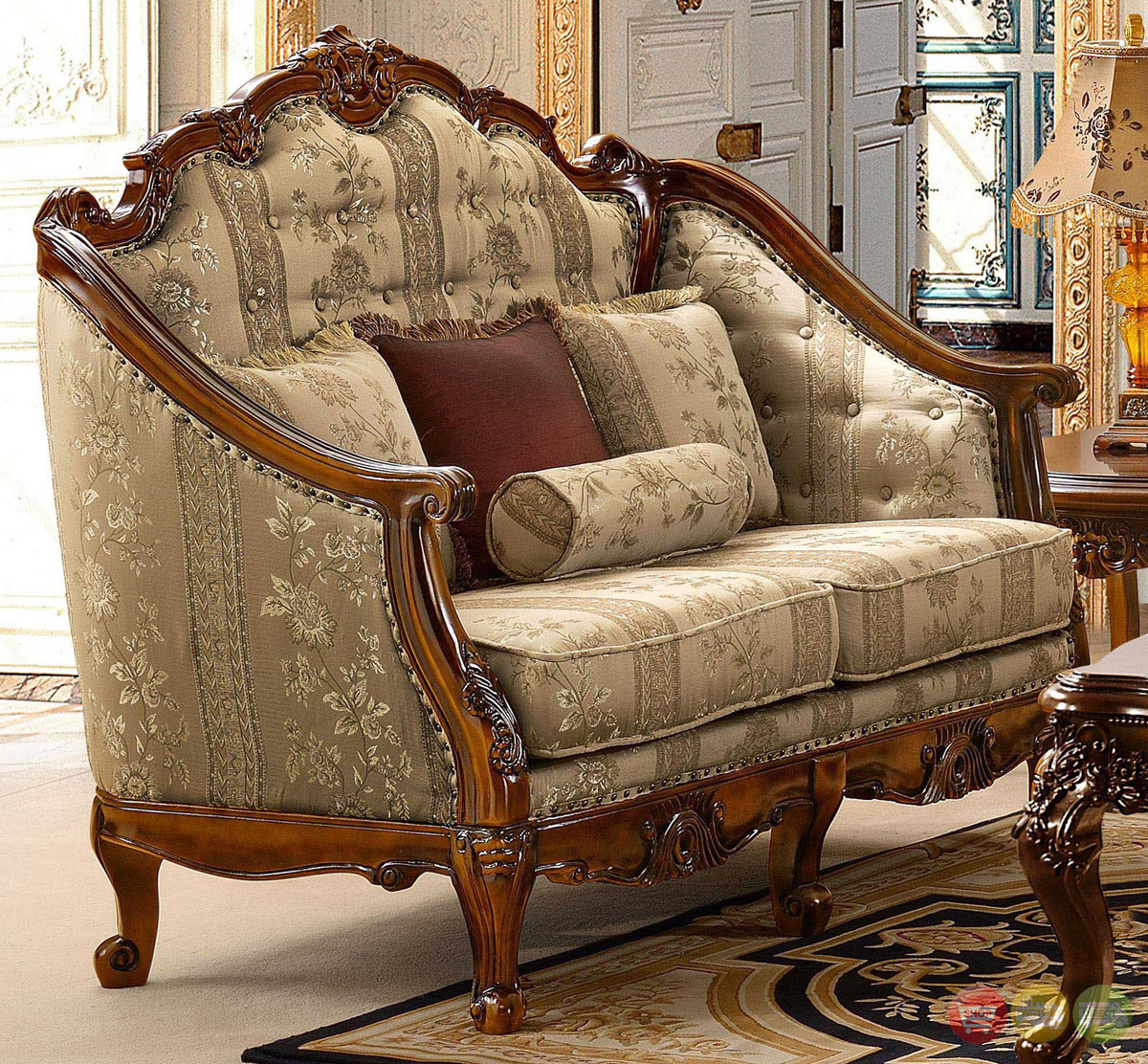 Living Room Chair Styles
 Antique Style Luxury Formal Living Room Furniture Set HD 953