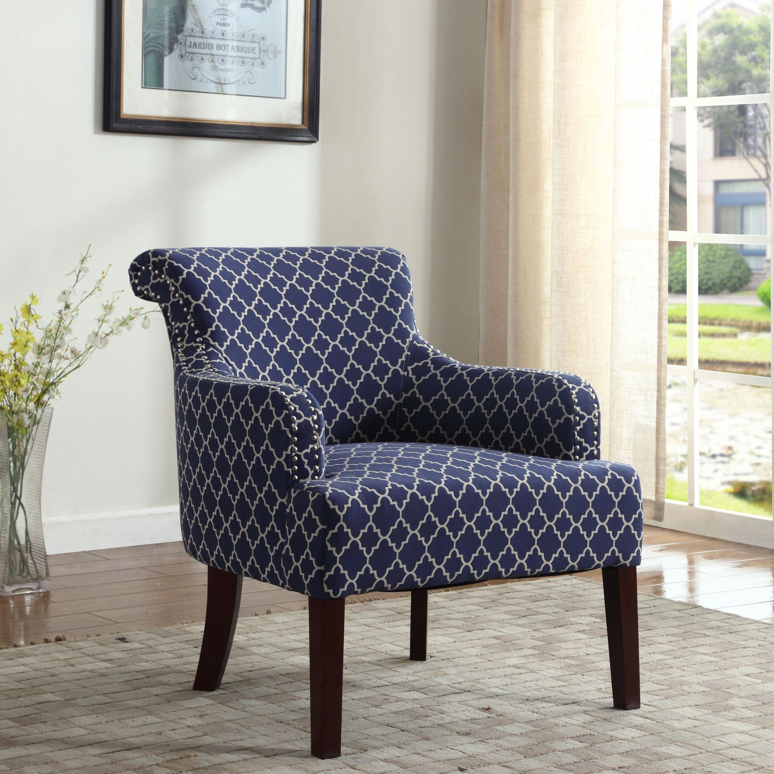 Living Room Chairs Walmart
 Best Master Furniture s Regency Living Room Accent Chair