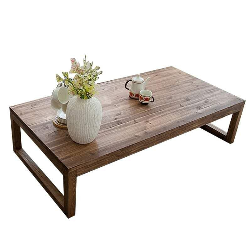 Living Room Cocktail Tables
 Antique Rustic Vintage Pine Coffee Center Table Wooden